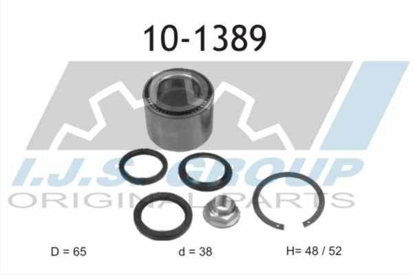 IJS GROUP Комплект подшипника ступицы колеса 10-1389